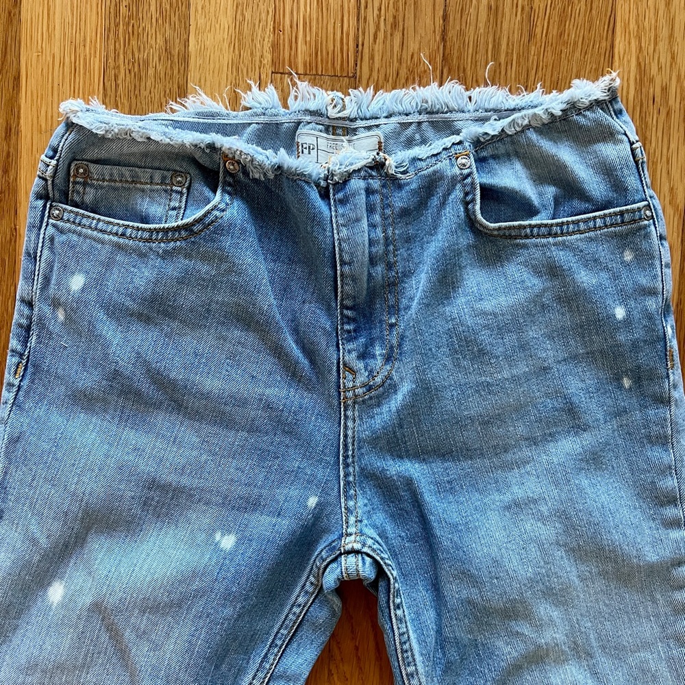 🎉HP🎉 Free People Low -Rise Jeans, Sz 25 - Picture 2 of 6